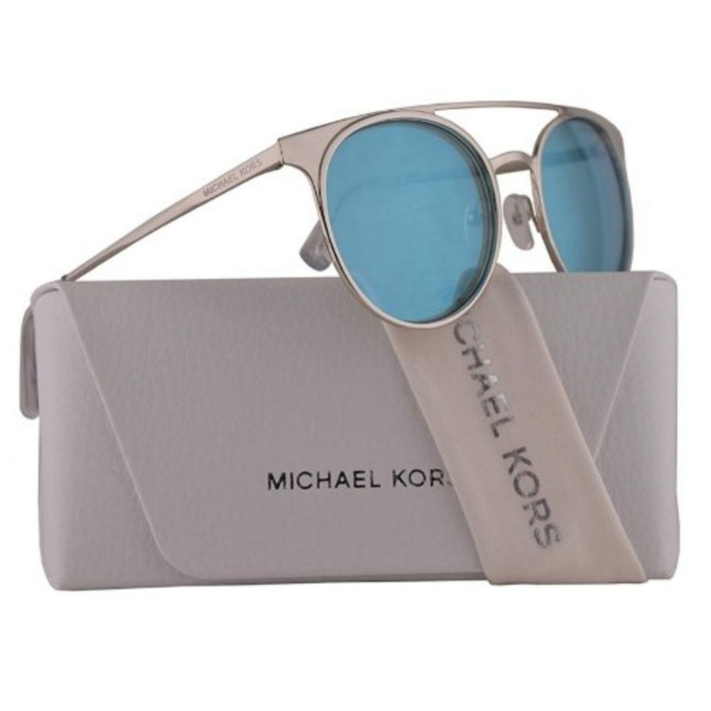 Michael Kors 1030 Grayton Sunglasses Teal Lenses